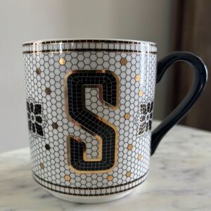 Anthropologie Monogram Mug / cup